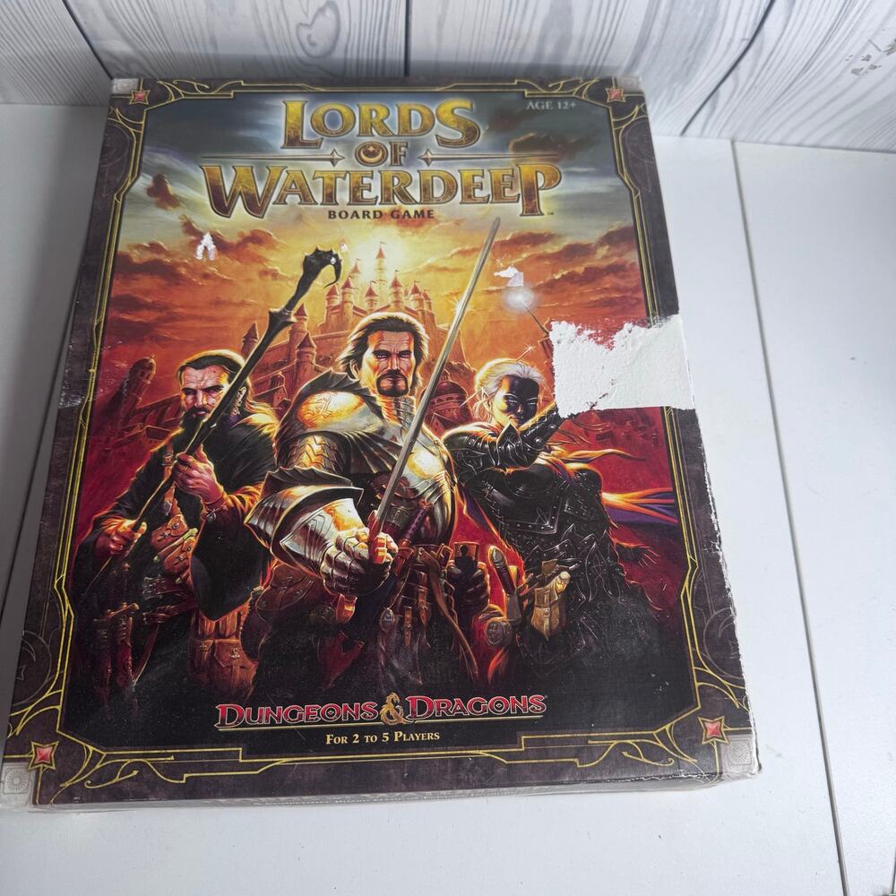 Wizards of the Coast Lords of Waterdeep Dungeons and Dragons  Game Complete